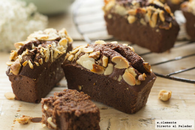 Financiers de Chocolate y Frutos Secos